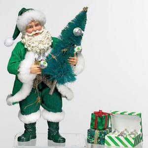 Musical Irish Celtic Christmas Santa When Irish Eyes Are Smiling