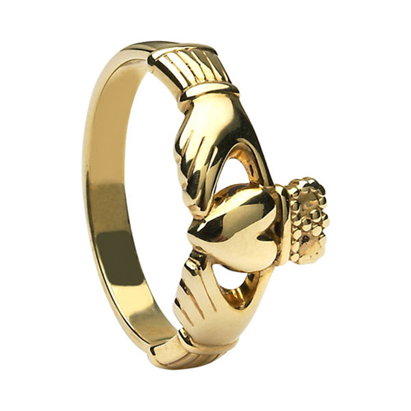 Maids Large Claddagh Ring