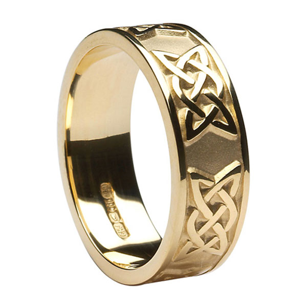 Lovers Knot Wedding Band