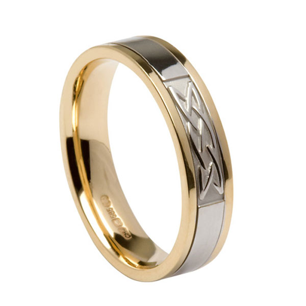 Signature Lovers Knot Celtic Wedding Bands