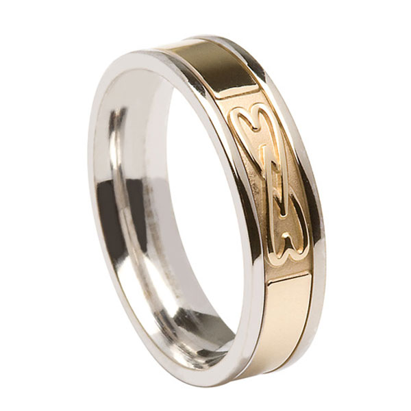 Signature 2 Hearts Entwined Wedding Bands