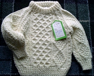 baby irish sweater
