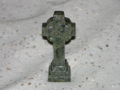 Connemara Marble Standing Celtic Cross